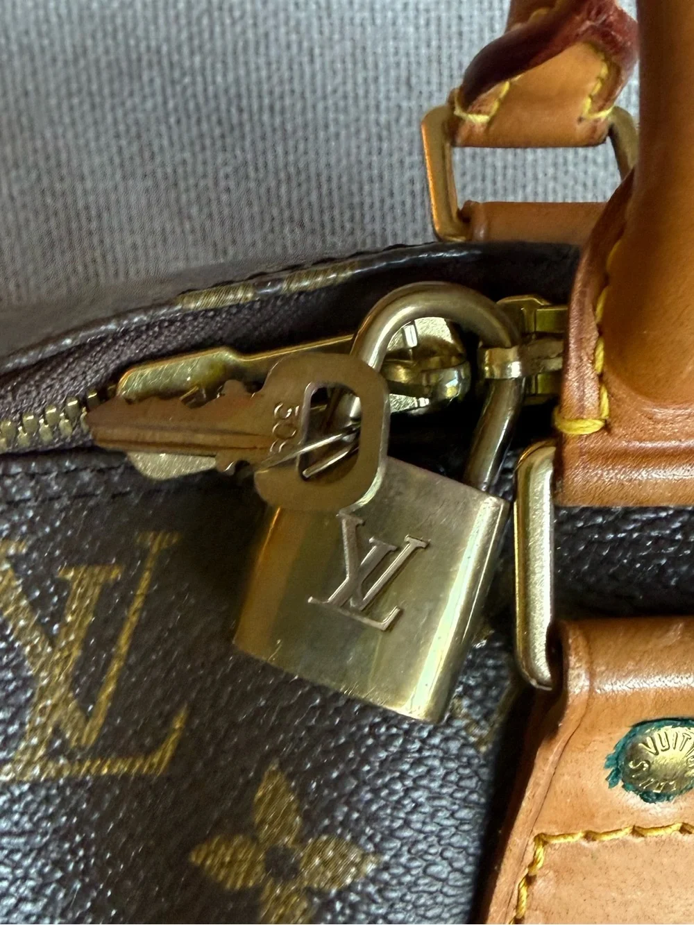 Louis Vuitton Brown Monogram Alma PM Tote Bag LV